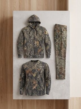 RedHead Camo Hunting Set Realtree AP Zip Jacket XL|Pants 32x34|Shirt L -3 Pc Lot